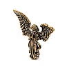 Brass Jesus Angel Display Decorations KK-D370-08AG-3