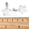 Synthetic Quartz Crystal Pendants G-B127-12P-05-3