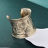 Alloy Arm Cuff Bangles Girl Women LS-AJEW-A063-03G-3