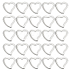 50Pcs 304 Stainless Steel Linking Ring STAS-SC0007-50-1