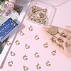 SUNNYCLUE 60Pcs Moon & Star Alloy with Rhinestone Small Handmade Pendant Charms FIND-SC0006-79-3