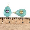 Natural Amazonite Pendants G-H322-01G-03-3