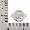 Tarnish Resistant 304 Stainless Steel Connector Rhinestone Settings STAS-I307-565P-3