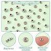 100Pcs 4 Style 304 Stainless Steel Spacer Beads STAS-YW0002-81-3