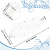 Nylon Fascinator Mesh Face Veil OHAR-WH0034-09A-02-2