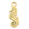304 Stainless Steel Pendants STAS-R134-08G-02-1