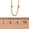 304 Stainless Steel Satellite Chains Necklaces for Women NJEW-M107-05A-G-3