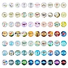 Flatback Glass Cabochons for DIY Projects GGLA-S047-25mm-06E-1