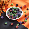 88Pcs 11 Style Resin Rhinestone Beads RESI-AR0001-40-4