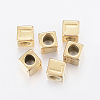 304 Stainless Steel Large Hole Letter European Beads STAS-H428-01G-L-1