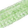 Crackle Transparent Glass Beads Strands GLAA-N062-4mm-06-1