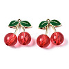 Alloy Enamel Pendants X-ENAM-N056-185B-2