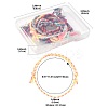 5Pcs Cotton Bracelet Making BJEW-FS00023-4