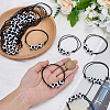 20Pcs Plastic Football Braided Bead Bracelet BJEW-SP0001-20-3