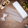 Polyester Deco Mesh Ribbons OCOR-WH0064-76A-5