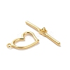 Brass Toggle Clasps KK-H496-09G-3