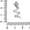 Brass Micro Pave Cubic Zirconia Pendants KK-P289-09P-3