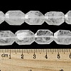 Natural Quartz Crystal Beads Strands G-P544-B11-01-5
