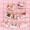 100Pcs Christmas Tree Unfinished Wooden Ornaments WOCR-CJ0001-01-7