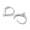 SHEGRACE Brass Hoop Earrings Findings XGR0158P-94P-2