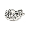 Marine Organism Tibetan Style Alloy Pendants FIND-B050-33AS-09-2