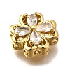 Brass Pave Cubic Zirconia Multi-strand Links KK-F913-08G-02-2