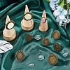 DIY Blank Dome Finger Rings Making Kit DIY-SC0022-20-4