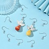 SHEGRACE Brass Earring Hooks XGR0140P-153P-5