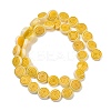 Handmade Lampwork Beads Strands LK-R004-49C-2