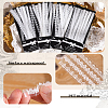 4Bag 4 Styles PET Plastic Lace Decorative Stickers AJEW-SP0002-77-5