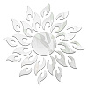 Sunflower Acrylic Mirrors Wall Stickers DIY-WH0167-49B-1