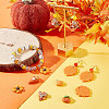 SUNNYCLUE 24Pcs 6 Styles Thanksgiving Day Handmade Polymer Clay Pendants CLAY-SC0001-51-4