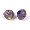 Handmade Lampwork Bumpy Beads LAMP-ZX003-07-07-3