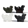 Natural Mixed Gemstone Dinosaur Figurines DJEW-M015-05-1