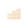 1 Set Rectangle Wooden Yarn Thread Winding Plate DIY-BC0013-85-7