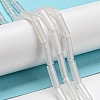 Natural White Agate Beads Strands G-G006-A07-01-2