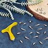 100Pcs Steel Nail Buckles FIND-CA0003-62-4