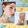 54Pcs 27 Styles Light Gold Plated Alloy Enamel Pendants ENAM-YW0005-14-6