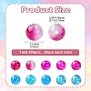 10 Colors Crackle & Baking Paint & Imitation Jade Glass Beads DGLA-YW0001-24A-3