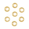SHEGRACE Brass Open Jump Rings XGR0077G-11G-1