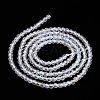 Electroplate Glass Beads Strands LS-GLAA-H021-01A-AB01-5