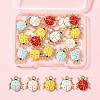 24Pcs Alloy Enamel Charms ENAM-FS0003-75-6