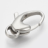 Tarnish Resistant 304 Stainless Steel Lobster Claw Clasps LS-STAS-T033-19-1