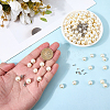 180Pcs ABS Plastic Imitation Pearl Rivet Studs KY-CL0001-02C-3
