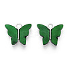Alloy Acrylic Pendants LS-ENAM-R136-01I-S-2