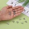 Tarnish Resistant Apetalous 316 Surgical Stainless Steel Cone Bead Caps LS-STAS-M257-02-5