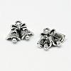 Tibetan Style Alloy Charms TIBE-S301-027AS-RS-1
