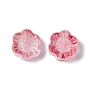 Electroplated Glass Beads GLAA-G090-01F-3