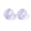 Handmade Foil Lampwork Beads Strands FOIL-T008-01C-3