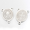 Tarnish Resistant 304 Stainless Steel Chandelier Component Links STAS-R087-05-1